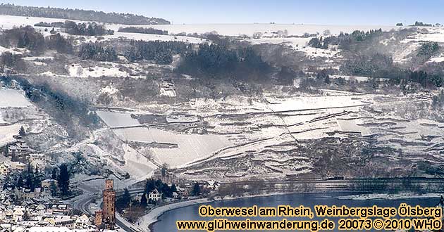 Winterurlaub in der Ferienwohnung in Oberwesel am Rhein, Glhweinwanderung, Silvesterwanderung, Neujahrswanderung