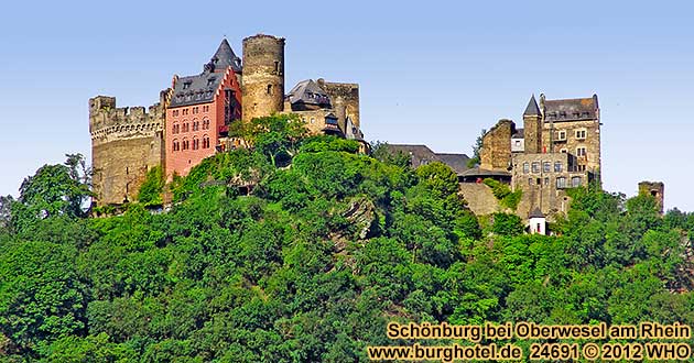 Schnburg bei Oberwesel am Rhein