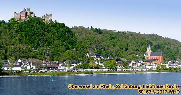 Oberwesel am Rhein, Schnburg, Liebfrauenkirche